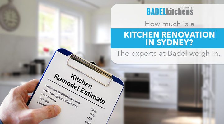How much is a kitchen renovation in Sydney