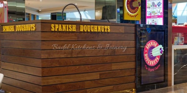 Spanish Doughnuts Retail Shop built by Badel Kitchens