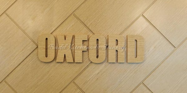 Oxford clothing shop wall logo