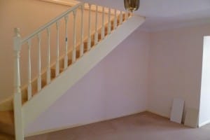 Staircase before renovation