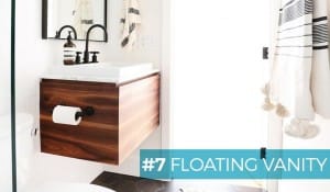 floating vanity bathroom renovation tips