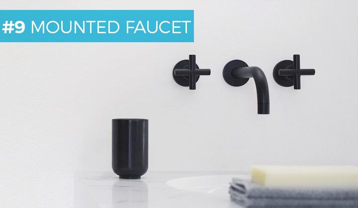 #9 MOUNTED FAUCET