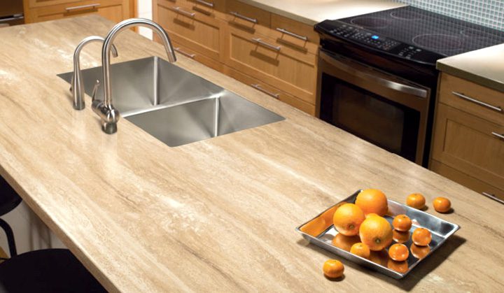 popular laminate kitchen countertop