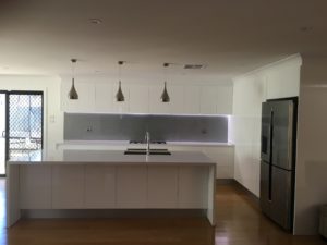 glenmore park minimalist kitchen
