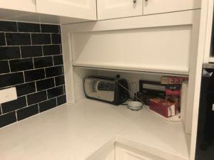 Ettalong Beach kitchen hidden cabinet