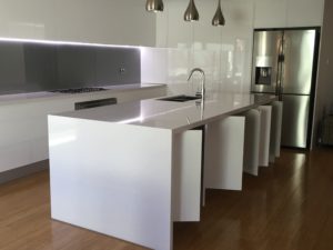 glenmore park minimalist kitchen island