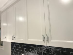 Ettalong Beach kitchen custom cabinet and handles