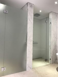 Milson Point home bathroom shower enclosure