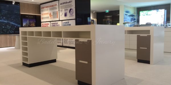 display suite parramatta commercial joinery cabinets