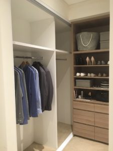 display suite northwest walk-in closet details
