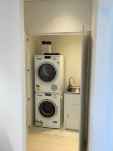 custom laundry wash cabinet