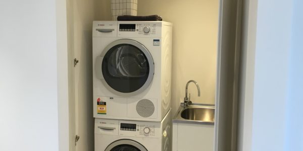 custom laundry wash cabinet