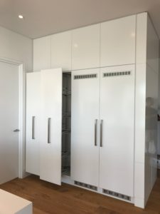 Milson Point home custom cabinet and drawers