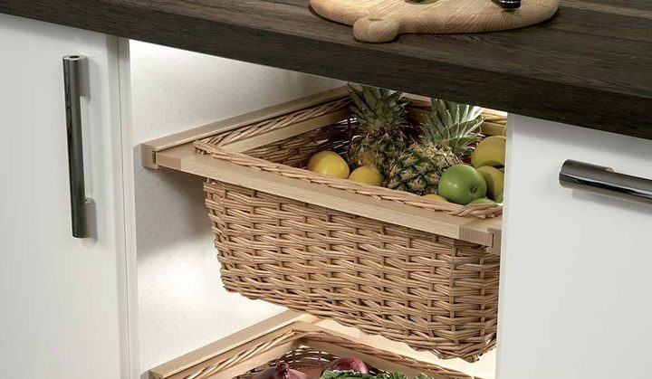 Hafele Pull-out Vegetable Baskets - Contemporary - Kitchen - by