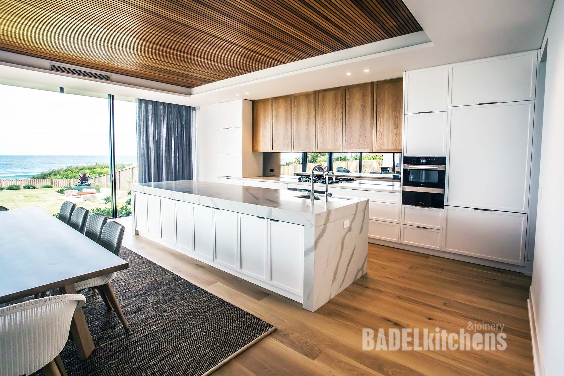 Hamptons style kitchen in Narrabeen NSW